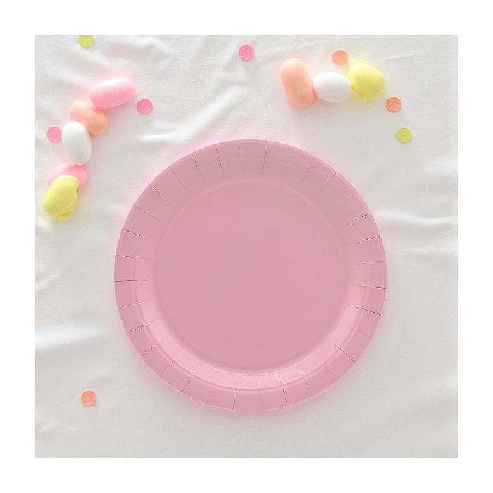 Piatto In Carta Cm 18 Rosa Pz.15 main product photo