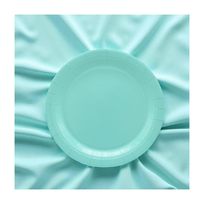 Piatto In Carta Cm 24 Acquamarina Pz.15 main product photo