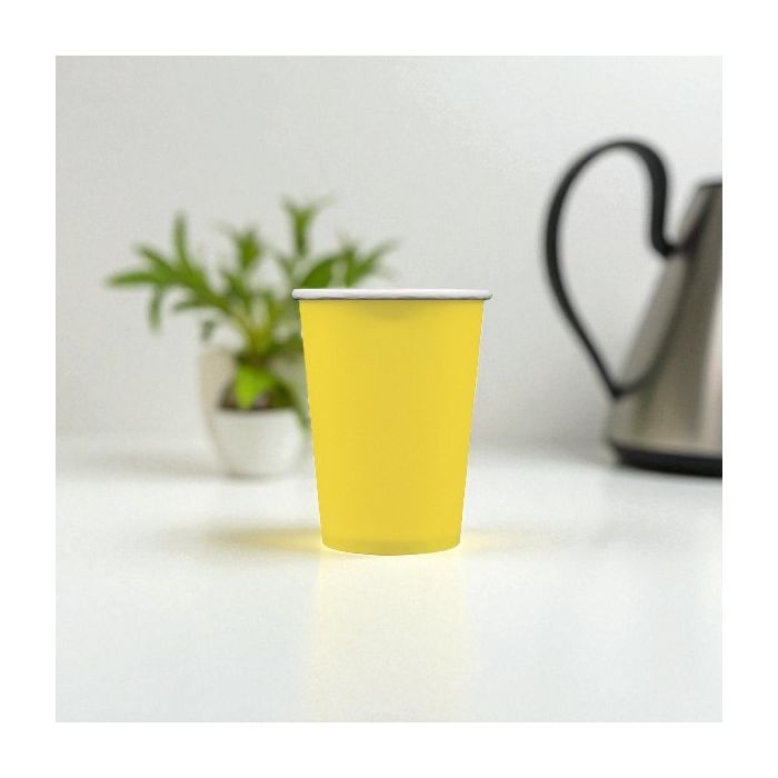 Bicchiere In Carta Giallo Pz.15 main product photo