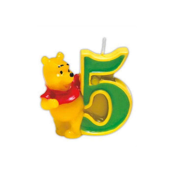 Candelina Winnie Pooh N.5 Pz.1 Cm.6 main product photo