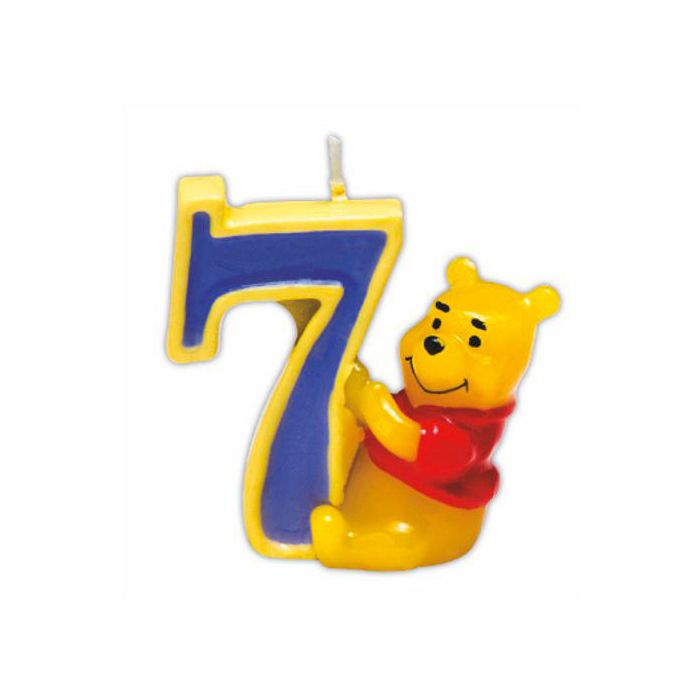 Candelina Winnie Pooh N.7 Pz.1 Cm.6 main product photo