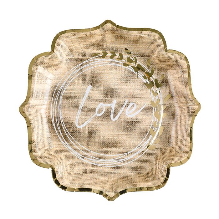 Piatti Matrimonio Love Pz.10 main product photo