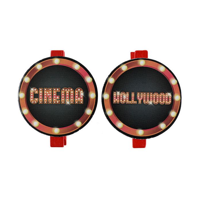 Decorazione Bicchieri Hollywood Pz.6 main product photo