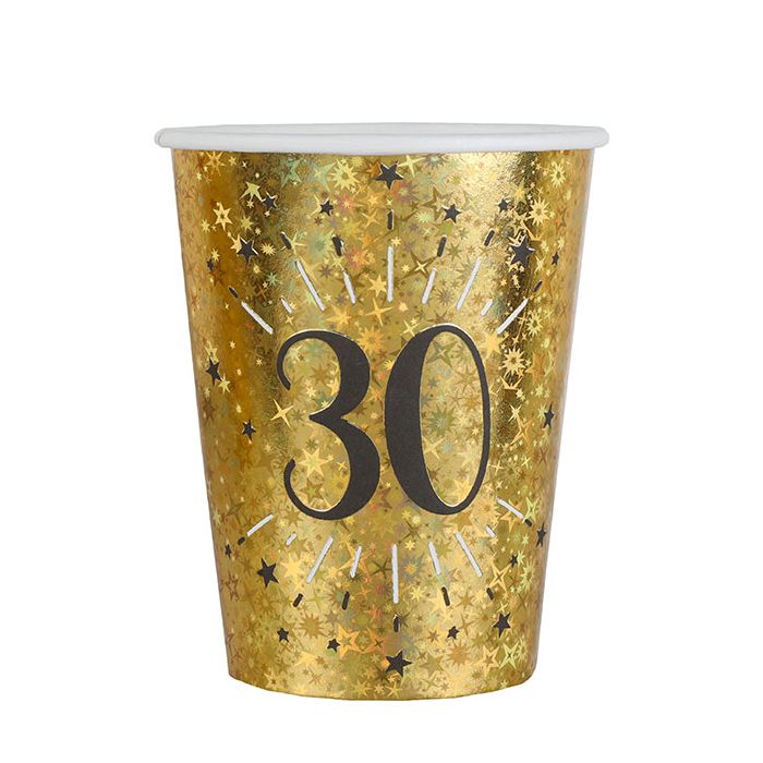 Bicchieri 30 Anni Pz.10 main product photo