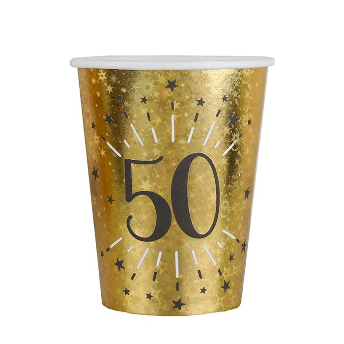 Bicchieri 50 Anni Pz.10 main product photo