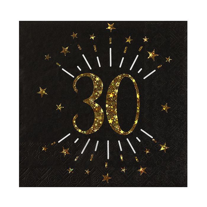 Tovaglioli 30 Anni Pz.10 main product photo