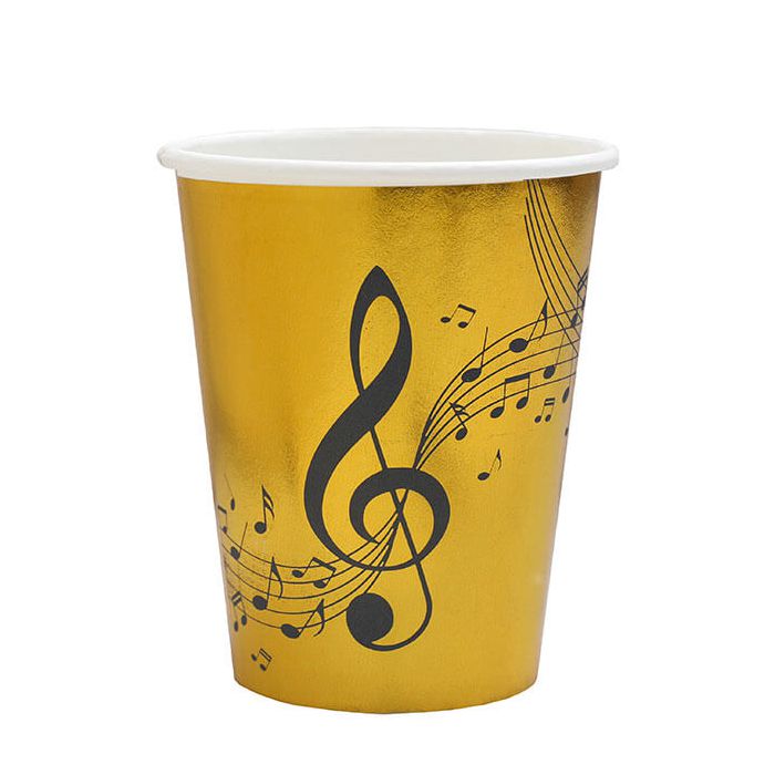 Bicchieri Musica Oro Pz.10 main product photo