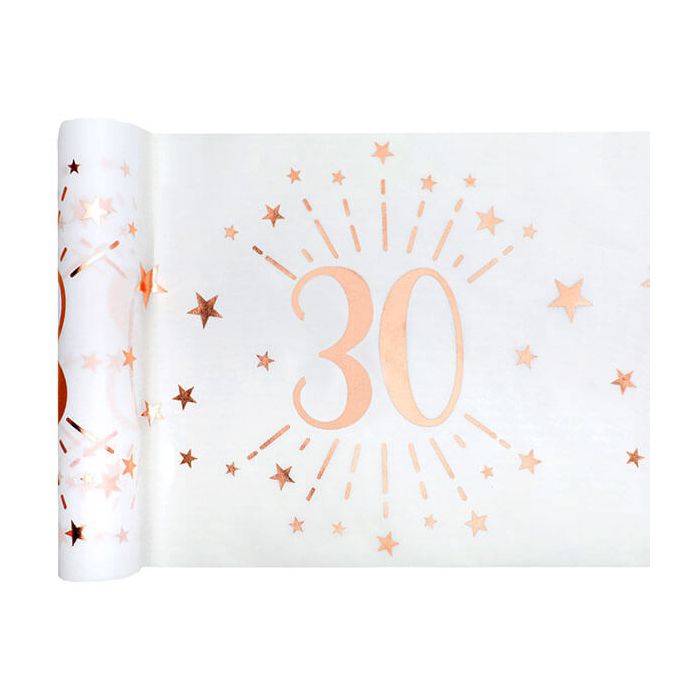 Runner Tavola 30 Anni Rose Gold Pz.1 main product photo