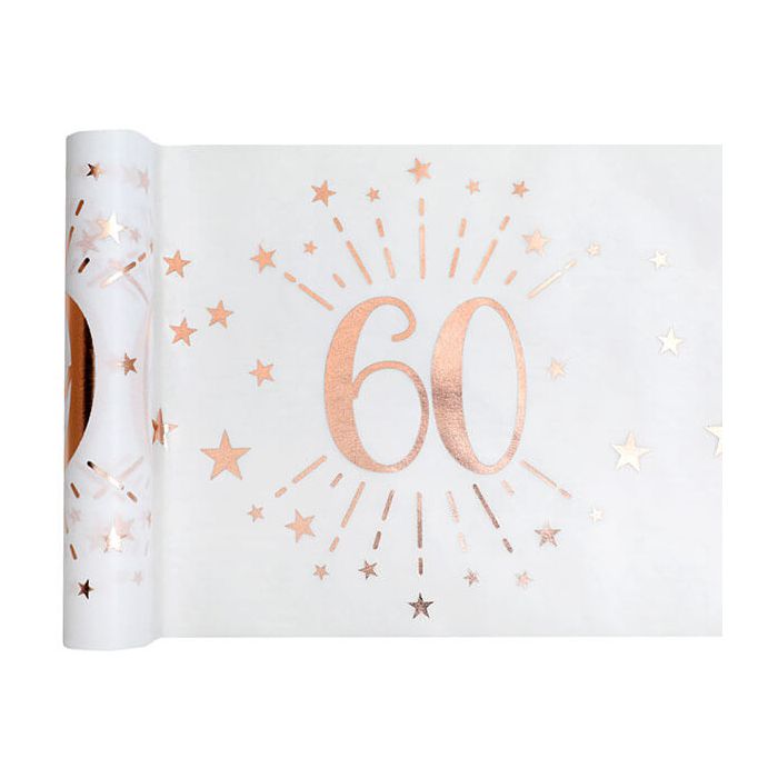 Runner Tavola 60 Anni Rose Gold Pz.1 main product photo