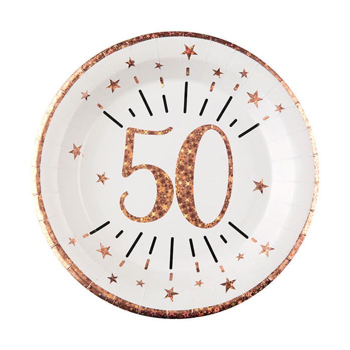 Piatti 50 Anni Rose Gold Pz.10 main product photo