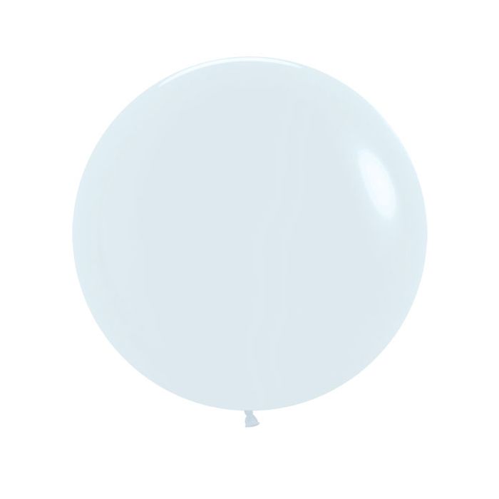 Palloncino Bianco (005) 24" Pz.3 Colore Standard Cm.60 main product photo