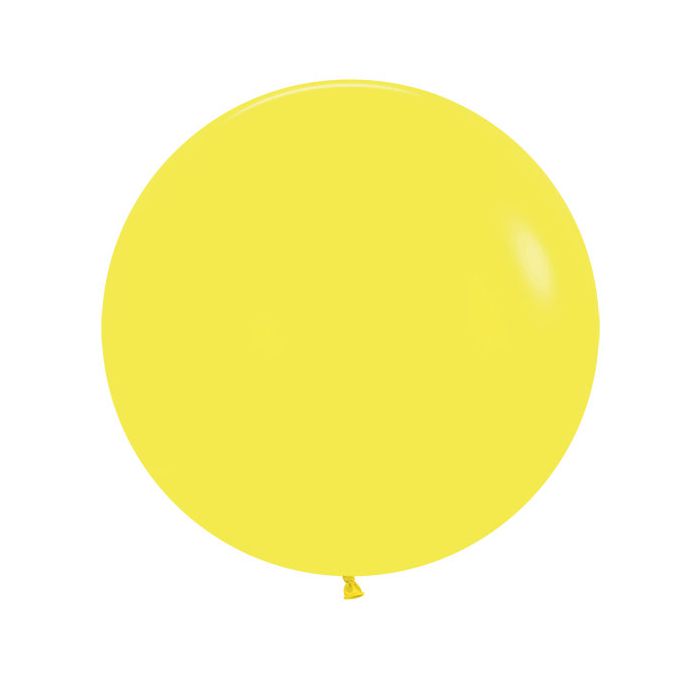 Palloncino Giallo (020) 24" Pz.3 Colore Standard Cm.60 main product photo