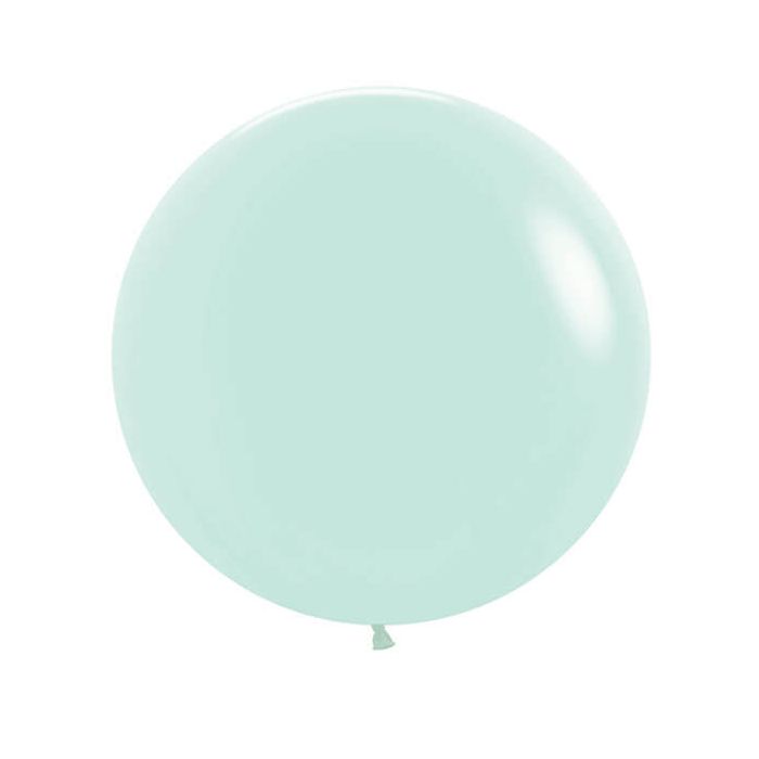 Palloncino Verde (630) 24" Pz.3 Colore Pastello Cm.60 main product photo