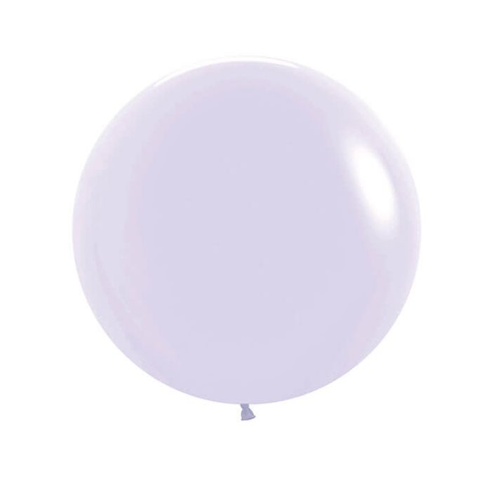 Palloncino Lilla (650) 24" Pz.3 Colore Pastello Cm.60 main product photo