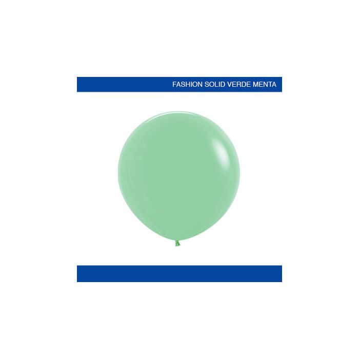 Palloncino Verde Menta (026) 36" Pz.5 Colore Standard Cm.90 main product photo