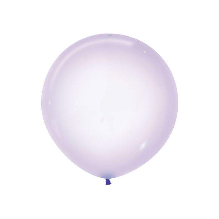 Palloncino Lilla (350) 24" Pz.3 Colore Crystal Pastel Cm.60 main product photo