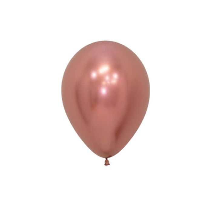 Palloncino Rose Gold Reflex (12") Pz.12 Colore Reflex Cm.30 main product photo