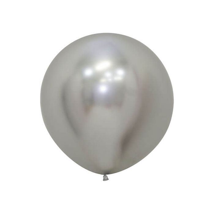 Palloncino argento reflex (24") pz.3 main product photo