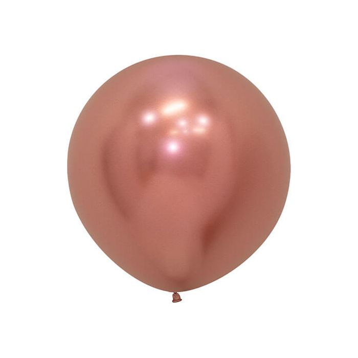 Palloncino rose gold reflex (24") pz.3 main product photo