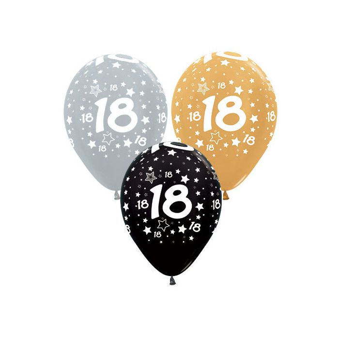 Palloncino 18 Anni Stars main product photo