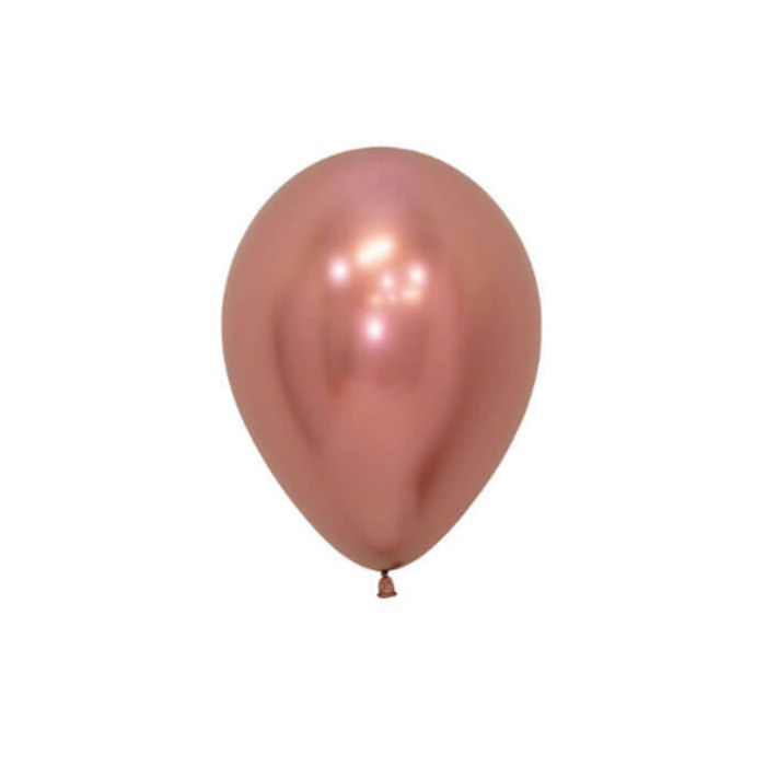 Palloncino Rose Gold Reflex (18"") Pz.6 main product photo
