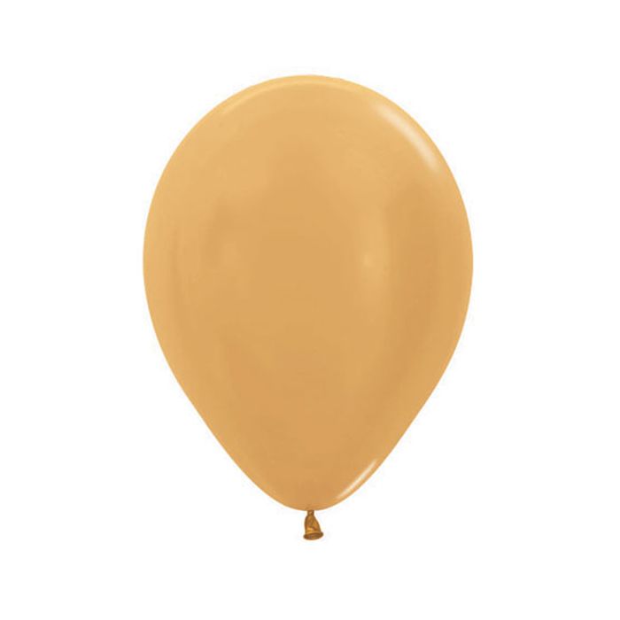 Palloncino Oro (570) 5" Pz.100 Colore Metallizzato Cm.15 main product photo