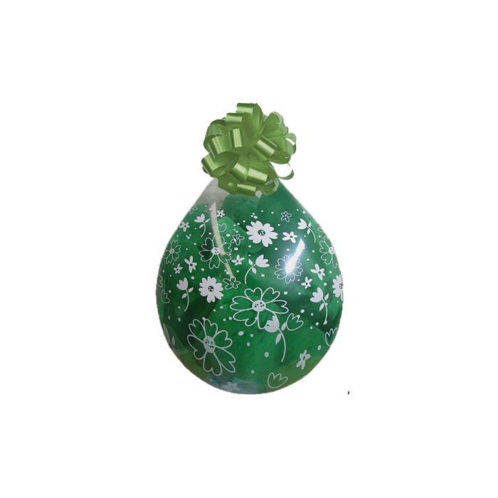 Palloncini Fiori (18") Pz.25 Colore Crystal Trasparente 390 Stampa Bianca Cm.50 main product photo