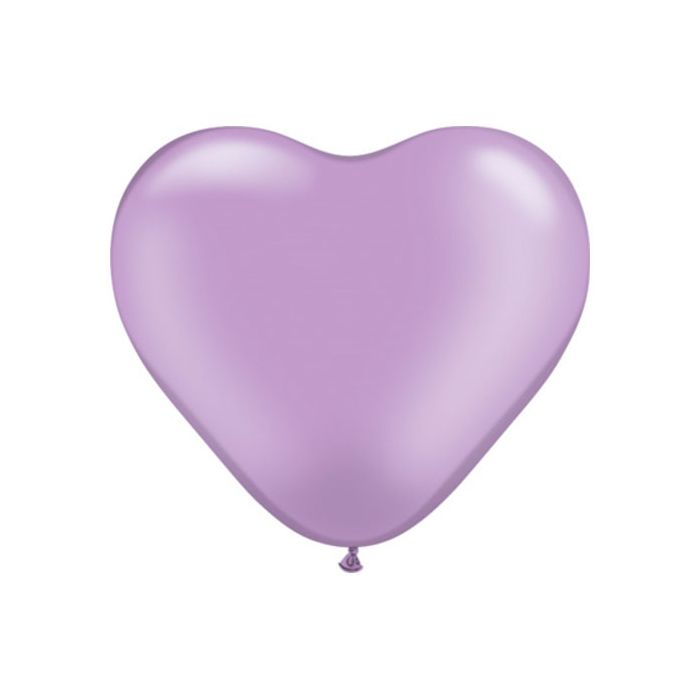 Palloncino Cuore Lilla (050) 16" Pz.100 Colore Standard Cm.40 main product photo