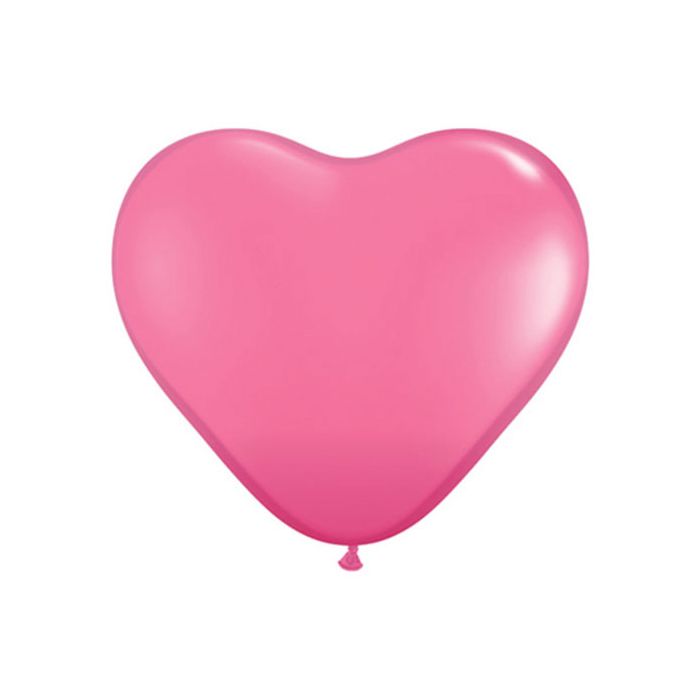 Palloncino Cuore Rosa (009) 16" Pz.100 Colore Standard Cm.40 main product photo