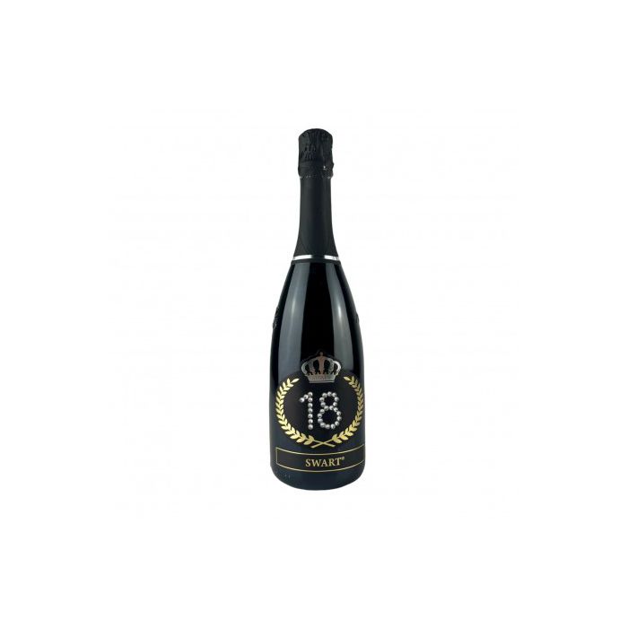 Bottiglia Cristalli – Compleanno 18 Anni main product photo
