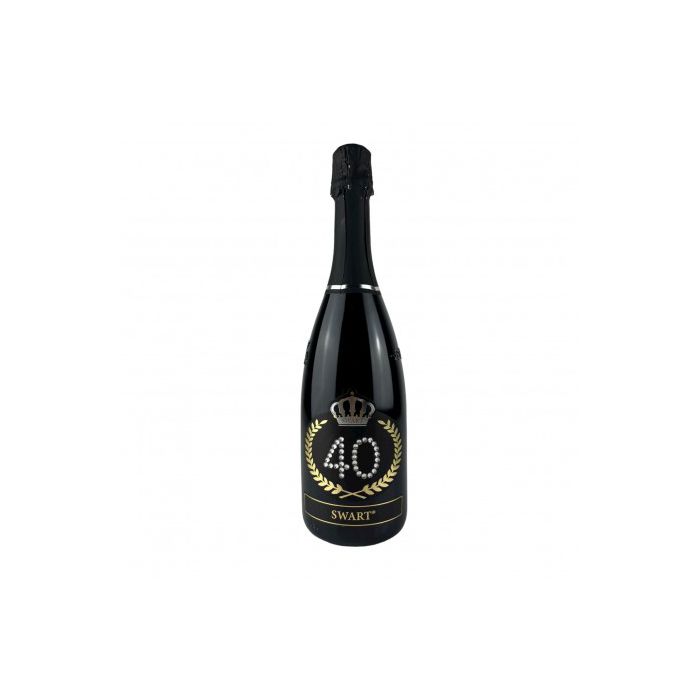 Bottiglia con Cristalli – Regalo Elegante per 40 Anni main product photo